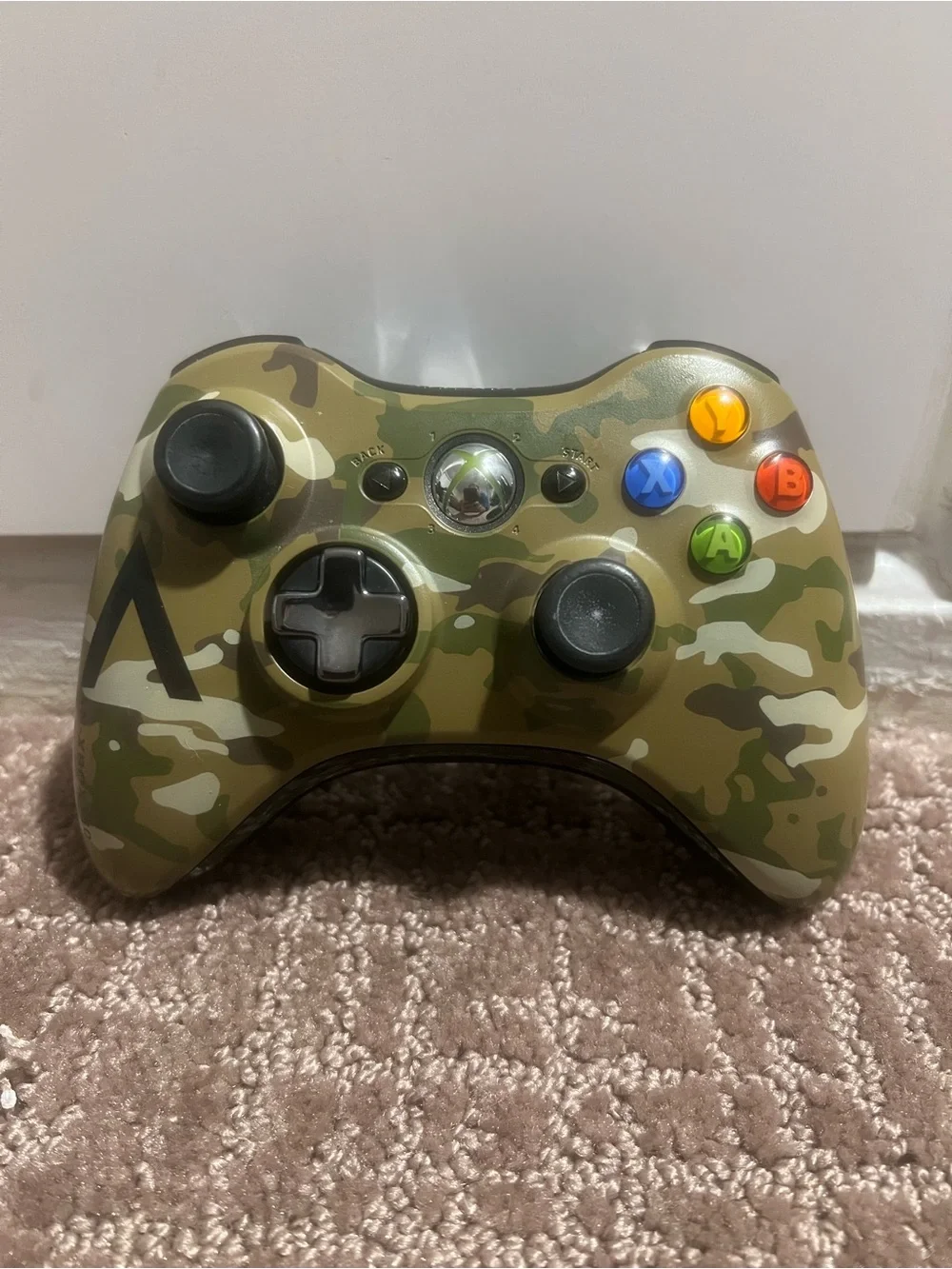 Xbox 360 Wireless Controller Camo Camouflage OEM Genuine Microsoft Gamepad
